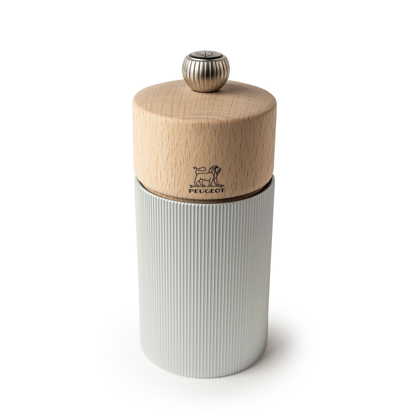 Moulin à poivre line aluminium 12 cm